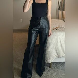 Lioness Black Wide Leg Pants